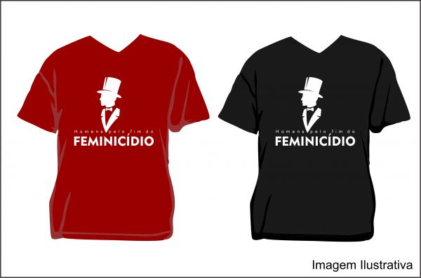 Camiseta Homens Fim Feminicídio