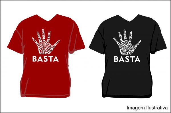 Camiseta Basta Violência