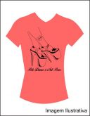 Camiseta Baby Look Rosa Pole It´s Not 01